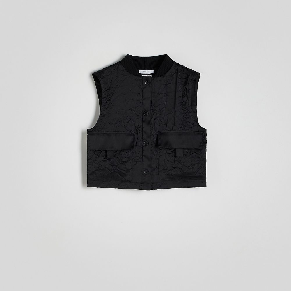 Reserved - Ladies` vest - Čierna