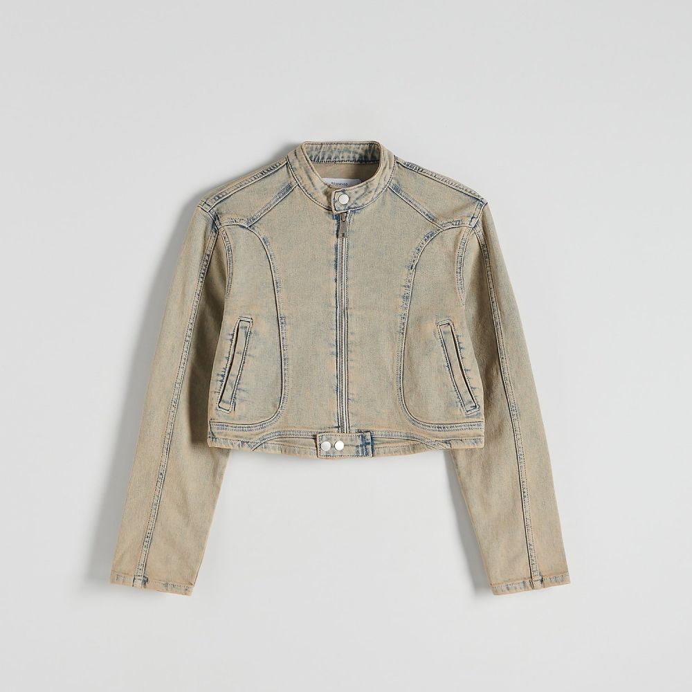 Reserved - Ladies` jacket - Modrá