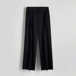 Reserved - Ladies` trousers - Čierna