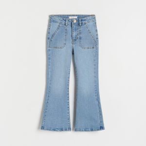 Reserved - Girls` jeans trousers - Modrá