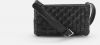 Reserved - Crossbody kabelka s pletenou textúrou - Čierna galéria