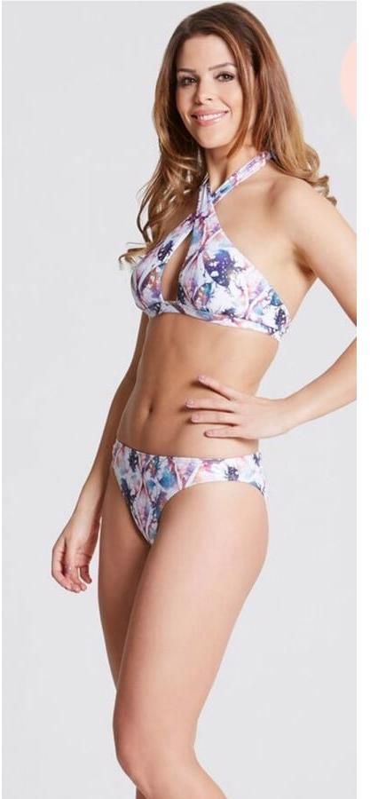 Luxusné bikiny s motýľom potlačou