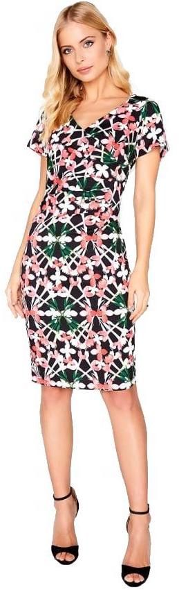 Vzorované midi šaty