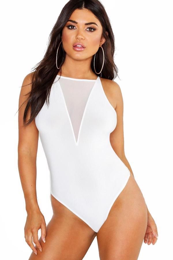 Body v ivory farbe so sieťovinou