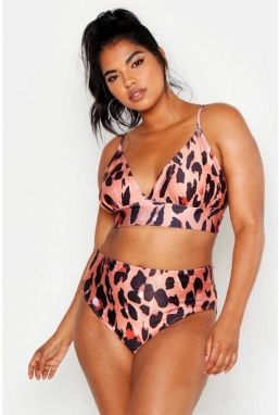 Bikini set s leopardím vzorom galéria