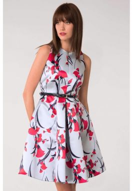 Panelové šaty s rozparkom