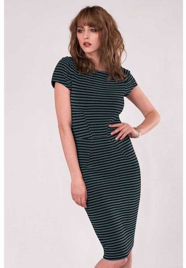 Upnuté skladané šaty