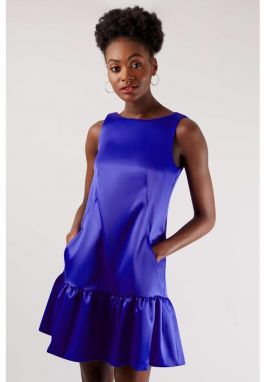 Modrej A-line šaty