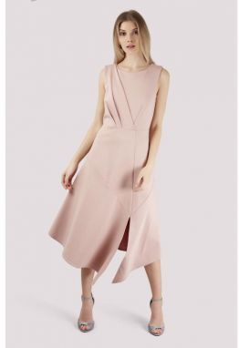 Šaty Blush asymetriké A-LINE