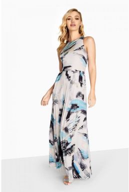 Maxi šaty s opásáním