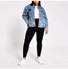 Denimová oversized bunda galéria