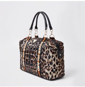 Kabelka s leopard vzorom galéria
