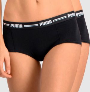 2 PACK čiernych nohavičiek Puma Short