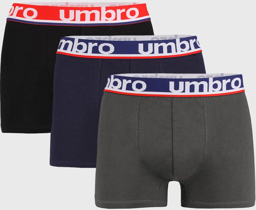 3 PACK boxeriek Umbro Bio Organic