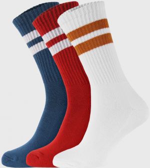 3 PACK farebných ponožiek Active