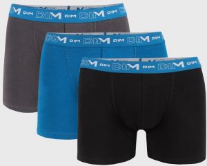 3 PACK pánskych boxeriek DIM Cotton Stretch