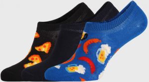 3 PACK ponožiek Happy Socks Junkfood No Show