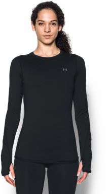 Čierne športové tričko Under Armour Crew