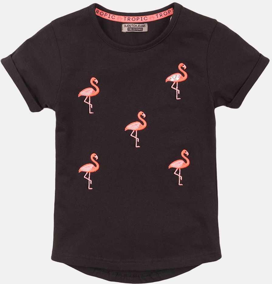 Dievčenské tričko Flamingo