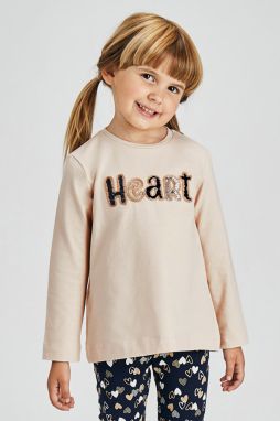 Dievčenský komplet legín a trička Mayoral Heart