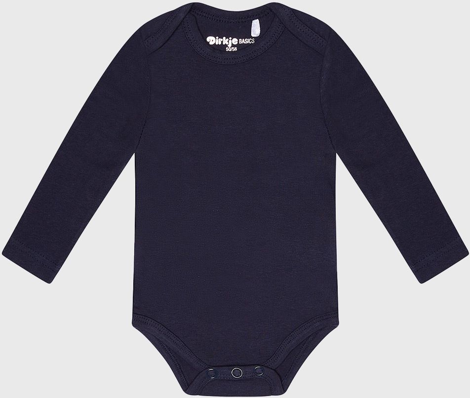 Chlapčenské dojčenské body s dlhým rukávom Baby modré