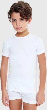 Chlapčenské tričko E. Coveri basic biele