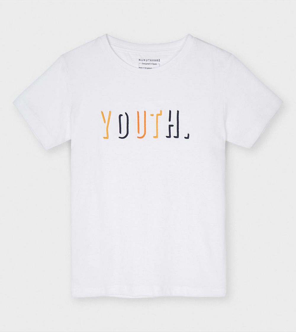 Chlapčenské tričko Mayoral Youth biele
