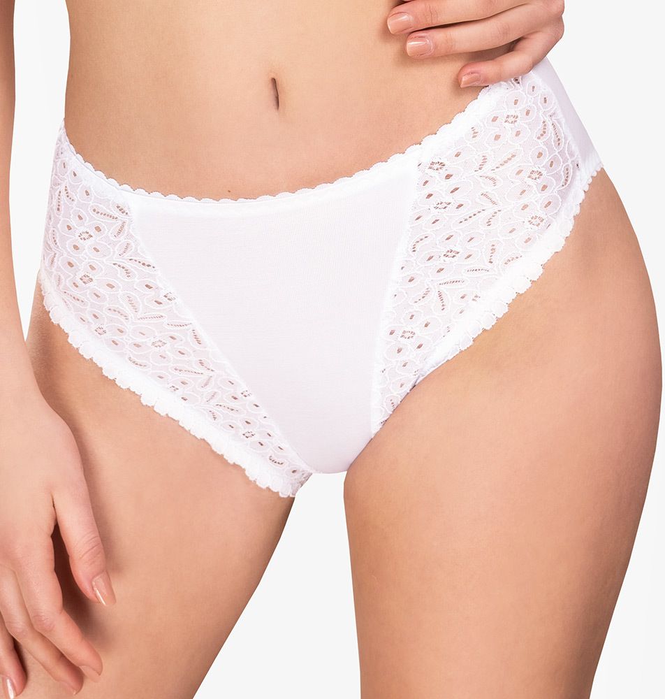 Nohavičky Cotton Classic klasické vyššie