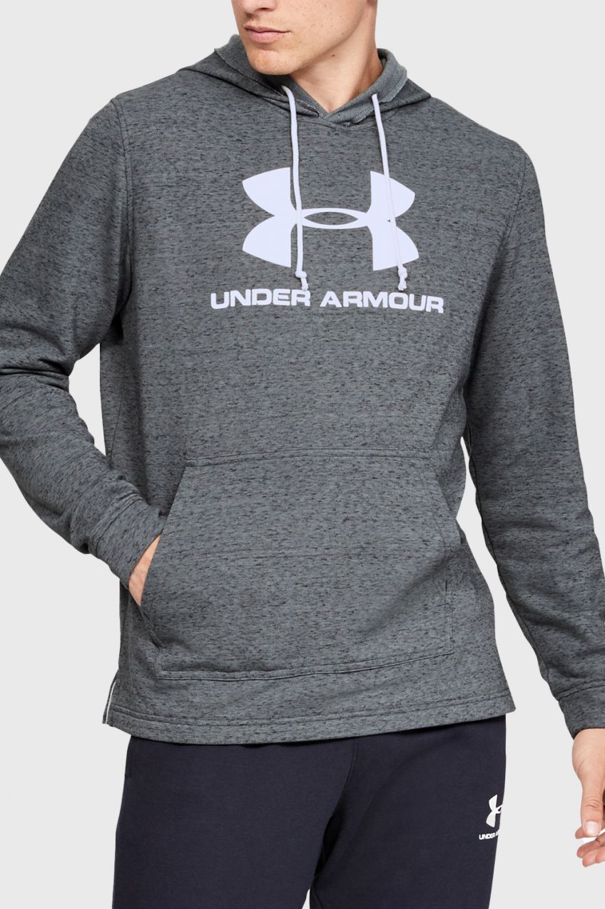 Sivá mikina Under Armour Sportstyle Terry