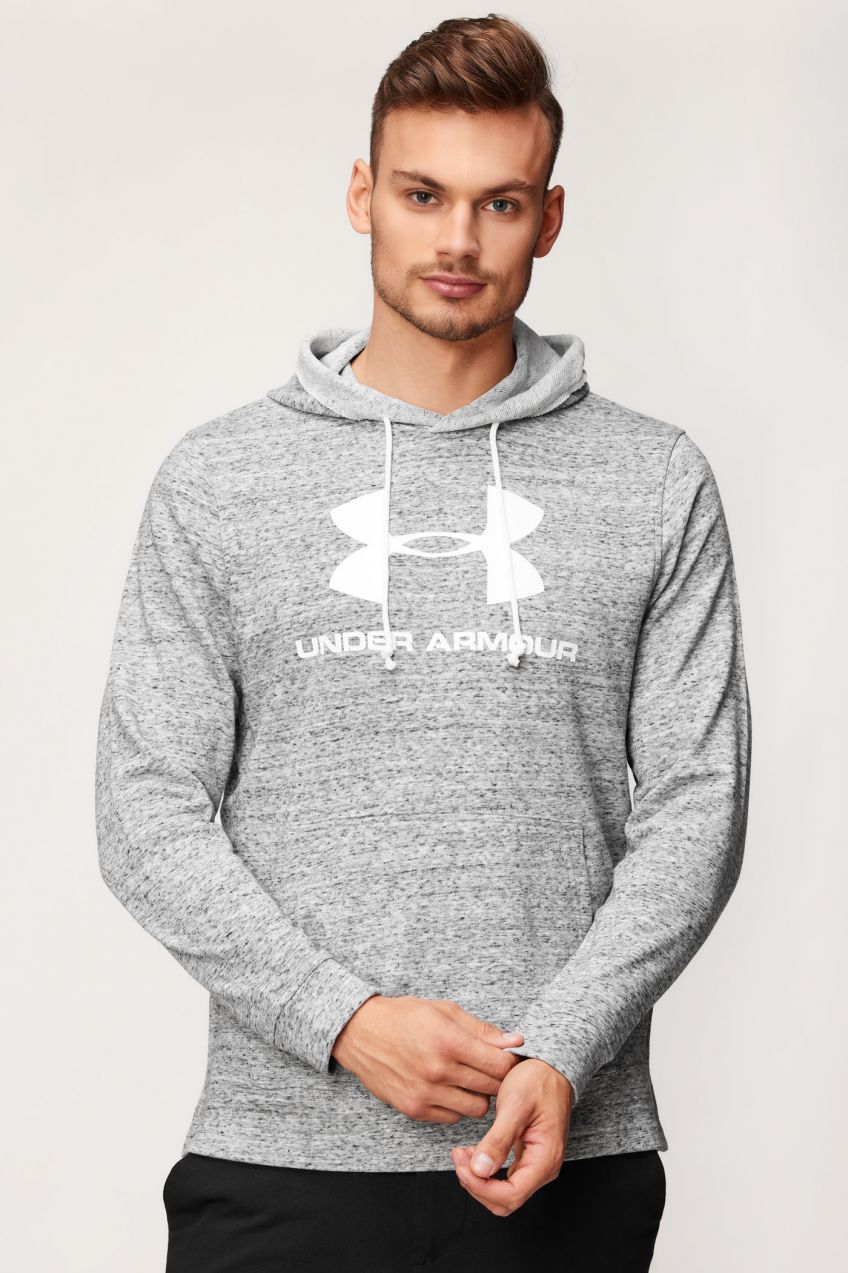 Svetlo sivá mikina Under Armour Sportstyle Terry