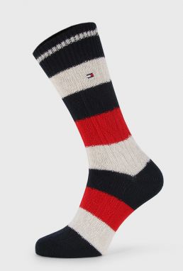 Vysoké ponožky Tommy Hilfiger Cable Rugby