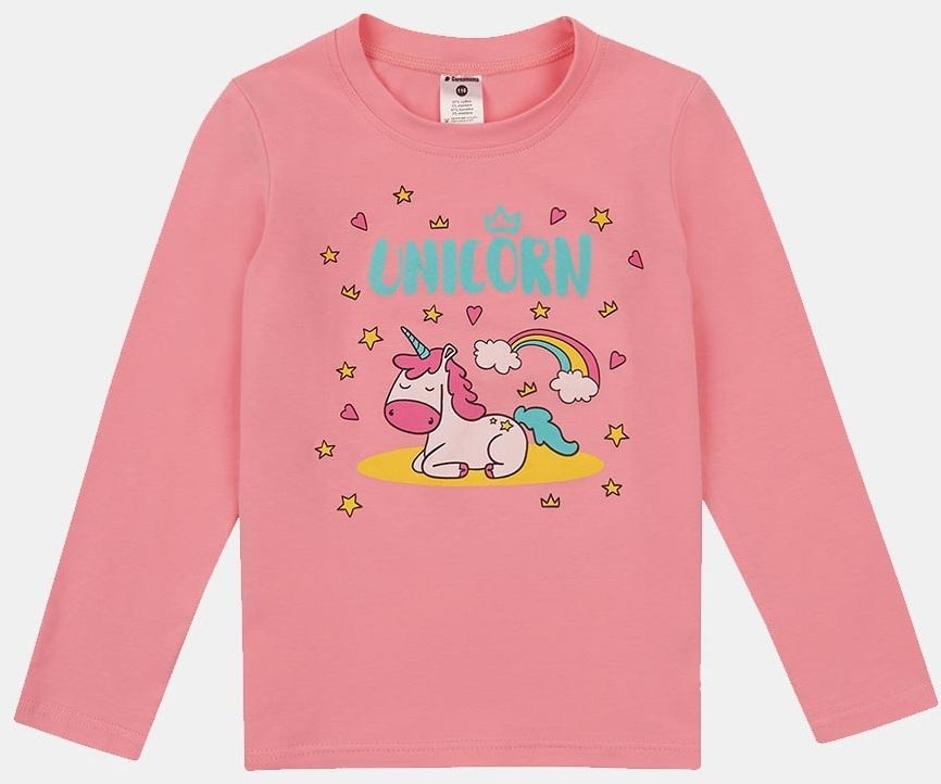 Dievčenské tričko Sleeping unicorn