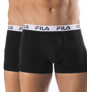 2 PACK čiernych boxeriek var.l FILA