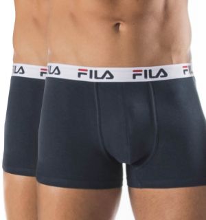 2 PACK tmavomodrých boxeriek var.l FILA