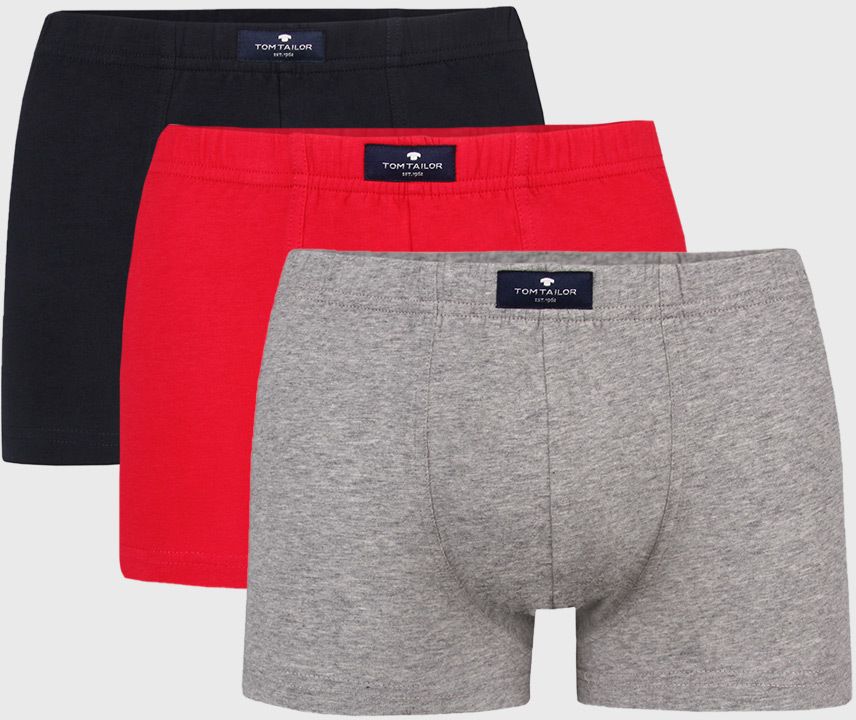 3 PACK boxeriek Tom Tailor Hip