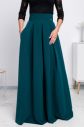 Smaragdová dlhá sukňa galéria
