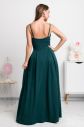 Smaragdové dlhé spoločenské šaty galéria