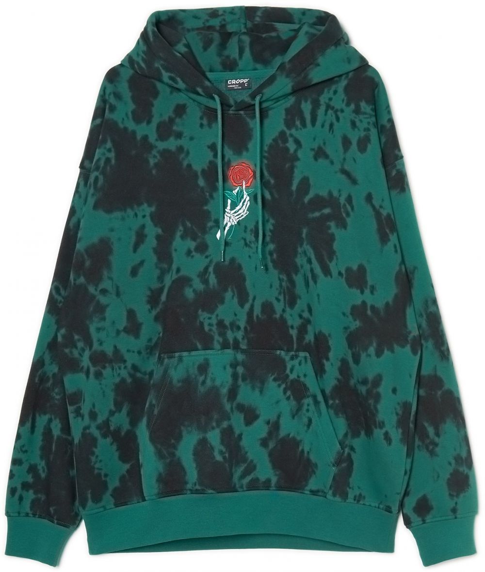 Cropp - Mikina s kapucňou - Khaki