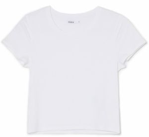 Cropp - Hladké tričko - Biela