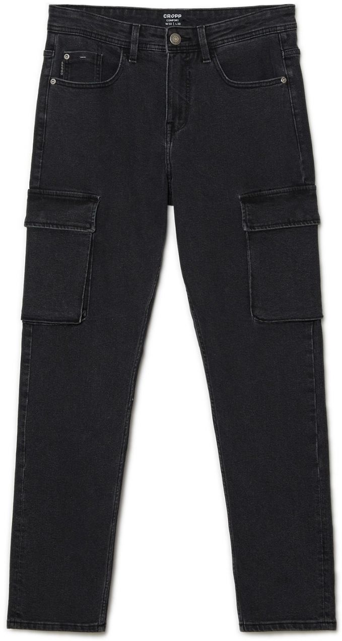 Cropp - Comfort džínsy - Šedá