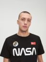 Cropp - Tričko s nápisom Nasa - Čierna galéria