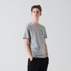 Cropp - Men`s t-shirt - Svetlošedá