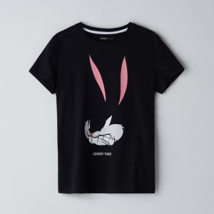 Cropp - Tričko Looney Tunes - Čierna