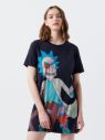 Cropp - Tričkové šaty Rick and Morty - Šedá galéria