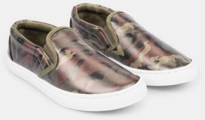 GATE Základné slip-on našuchovacie tenisky z imitácie kože chlapčenské