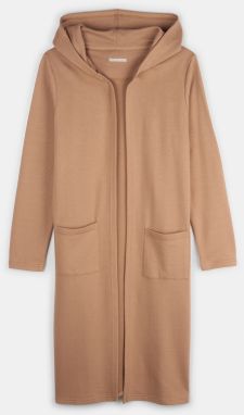 GATE Predĺžená mikina s kapucňou plus size
