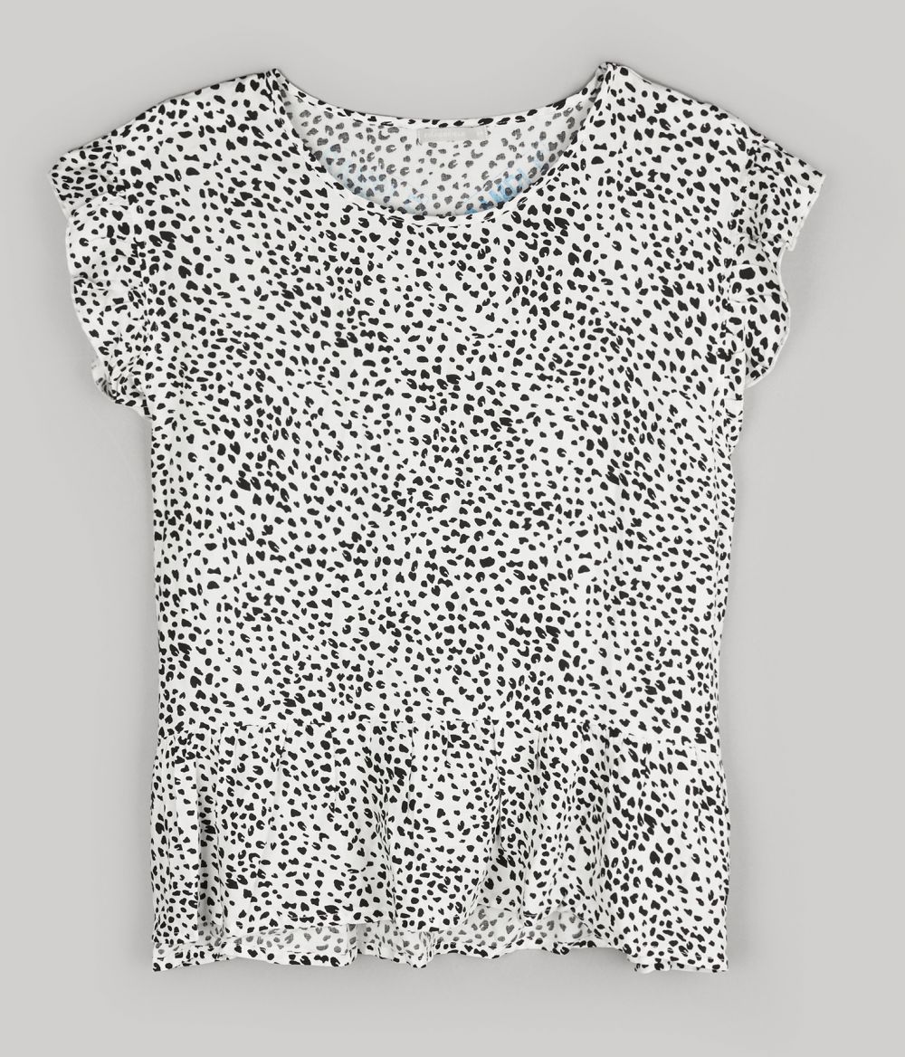 GATE Viskózová peplum blúzka plus size