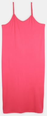 GATE Dlhé rovné šaty plus size dámske