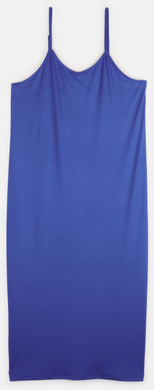 GATE Dlhé rovné šaty plus size dámske