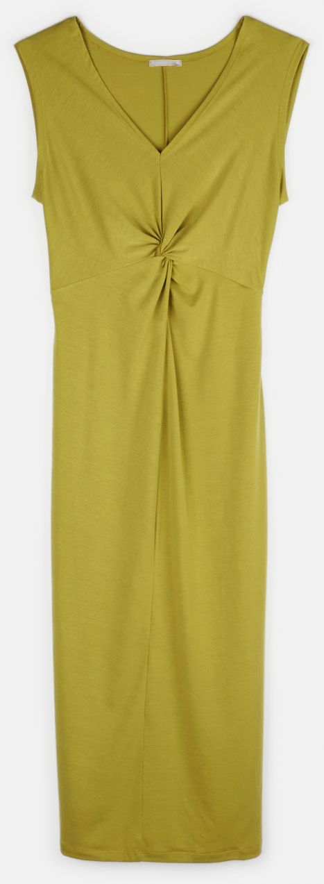 GATE Elastické dámske maxi šaty plus size
